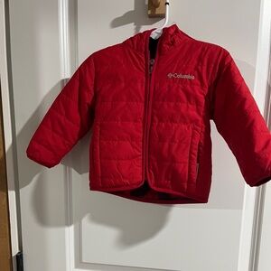 Columbia Kids Puffer Jacket in Vibrant Red